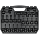 Jeu de douilles à choc et de clés hexagonales 1/2", 64 pièces Yato YT-10260
