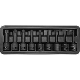 Jeu de clés à chocs Torx - 9pcs Yato YT-10654