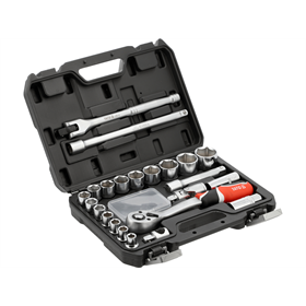 Clés à douille de 1/2 po, jeu de 24 pièces Yato YT-12662