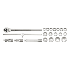 Kit d'outils 3/4” 21 pièces Yato YT-1335