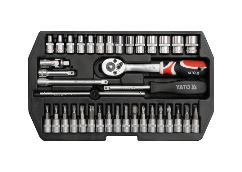 Kit d'outils 1/4” 38 pièces Yato YT-1447