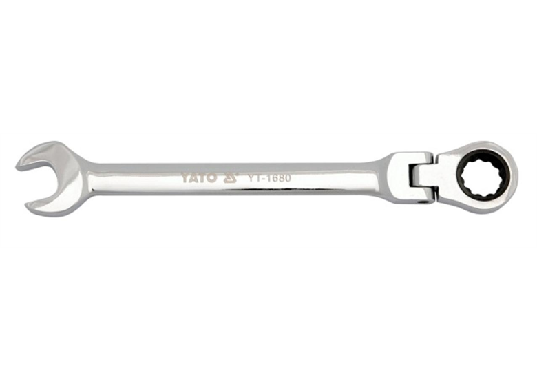 Clé plate-polygonale à cliquet et articulation 17 mm Yato YT-1683
