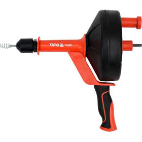 Déboucheur de canalisation manuel ou sur perceuse 7.6m Yato YT-24991