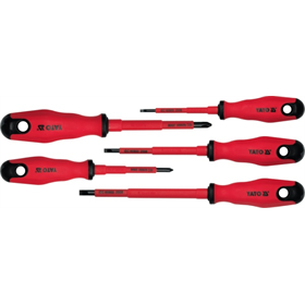 Kit de tournevis isolés 1000V 5 pièces Yato YT-2827