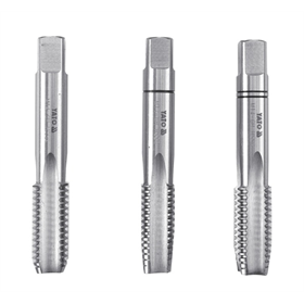 Taraud manuel HSS m2, m12, 3 pièces Yato YT-2939