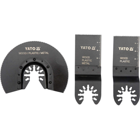 Accessoires pour outil multifonction, 3pcs. Yato YT-34691