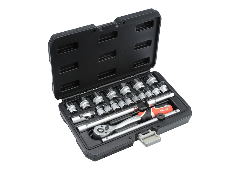 Ensemble d'outils 3/8'', 22 pièces Yato YT-38561