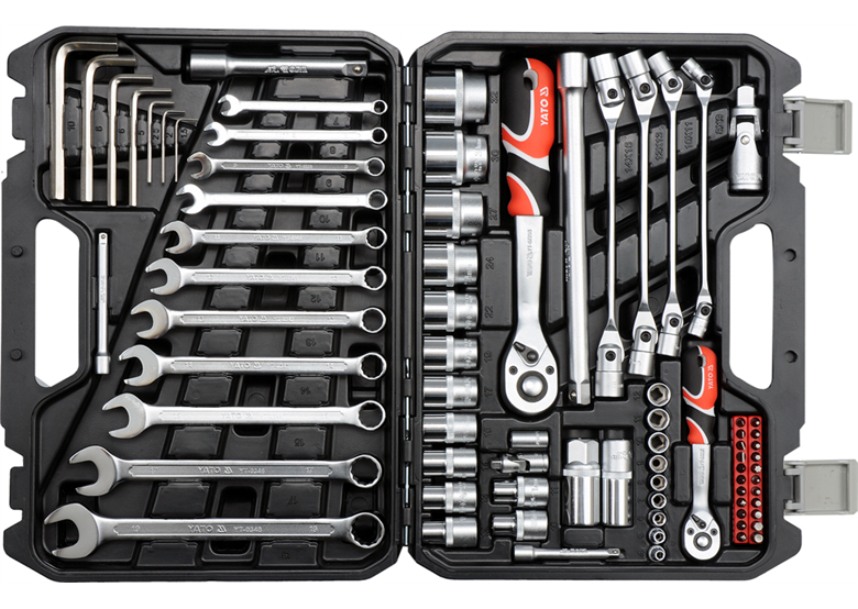 Jeu d'outils 77 pcs. Yato YT-38781