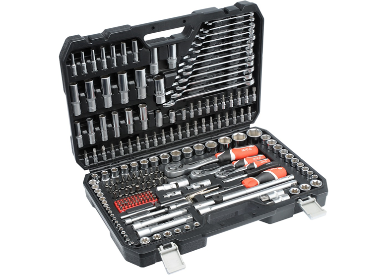 Kit d'outils  xxl 1/4, 3/8, 1/2 kpl 216 pièces Yato YT-38841