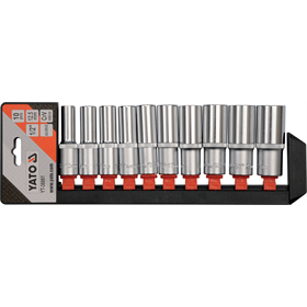 Ensemble de longues douilles 1/2" (10 pcs.) Yato YT-38861