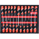 Chariot à outils avec équipement, 211 pcs. Yato YT-55290