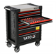 Chariot à outils avec équipement, 190 pièces. Yato YT-55306