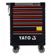 Chariot à outils avec équipement, 190 pièces. Yato YT-55306