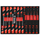 Chariot à outils avec équipement, 190 pièces. Yato YT-55306