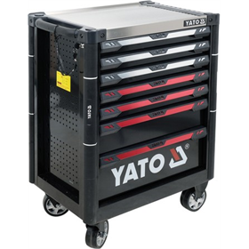 Chariot à outils avec équipement, 157 pcs. Yato YT-55308