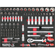 Chariot à outils avec équipement, 157 pcs. Yato YT-55308