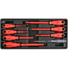 Moulage pour tiroir à outils, 8 éléments Yato YT-55462