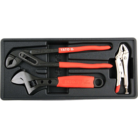 Moulage pour tiroir à outils, 3 éléments Yato YT-55473