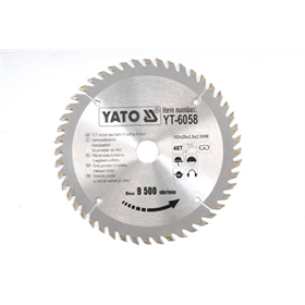 Scie avec carbure 160x20mm T48 Yato YT-6058
