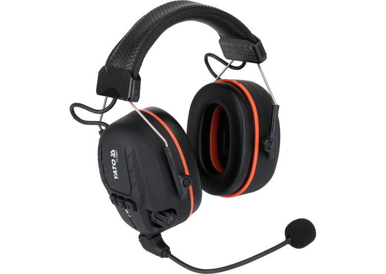 Casque antibruit électronique actif avec Bluetooth Yato YT-74627