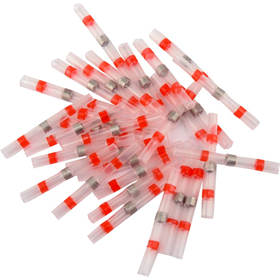 Tubes de raccordement isolants thermorétractables avec étain 0.5-1.5mm2 100pcs. Yato YT-81452