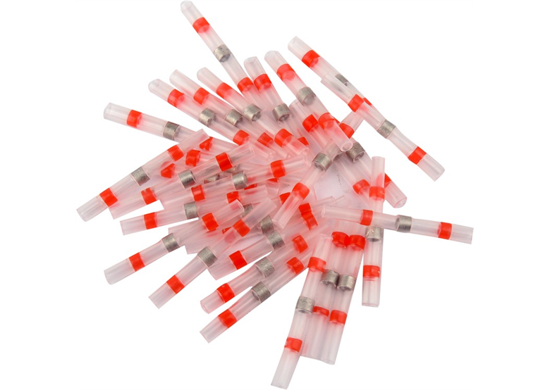 Tubes de raccordement isolants thermorétractables avec étain 0.5-1.5mm2 100pcs. Yato YT-81452