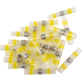 Tubes de raccordement isolants thermorétractables avec étain 4-6mm2 100pcs. Yato YT-81454