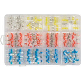 Tubes de raccordement isolants thermorétractables avec étain 220pcs. Yato YT-81460