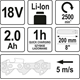 Elagueuse sur perche sans batterie Yato YT-82836