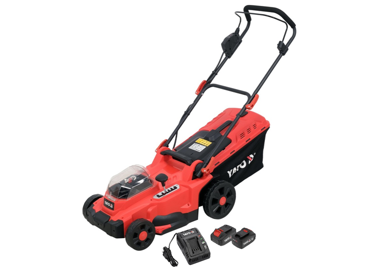 Tondeuse à batterie 36V Yato YT-85222 2x4.0Ah
