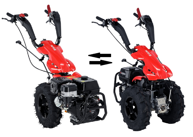 Tracteur à un essieu Yato YT-85851